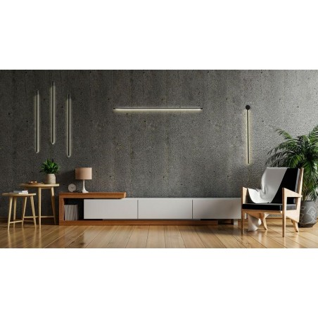 Moosee Zestaw 2 Lamp Ściennych Ombre 60   Czarny