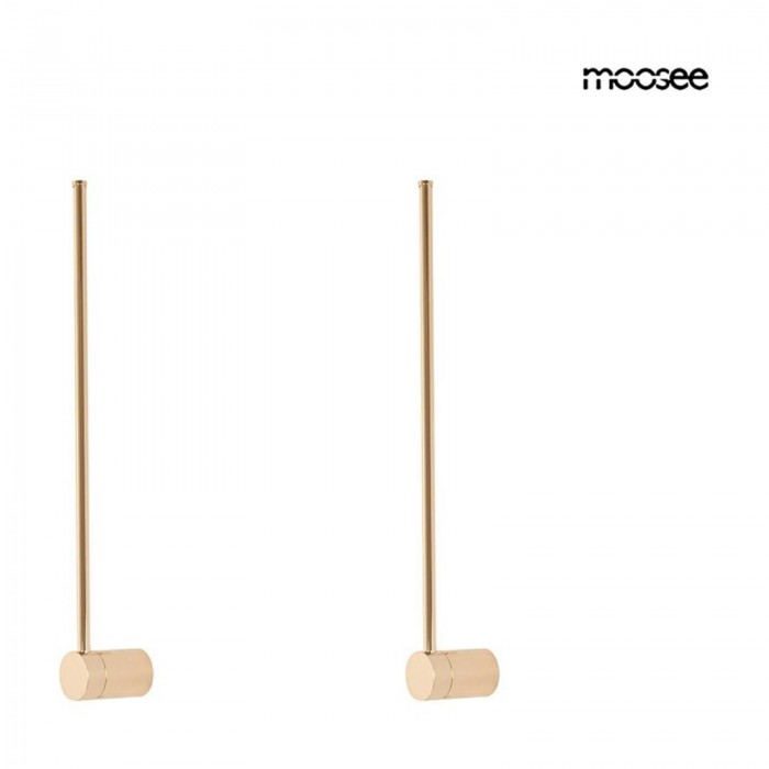 Moosee Zestaw 2 Lamp Ściennych Ombre 60   Złoty