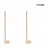 Moosee Zestaw 2 Lamp Ściennych Ombre 60 Złoty