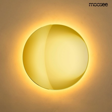 Moosee Zestaw 2 Lamp Ściennych Shadow     Sun 25 Złoty