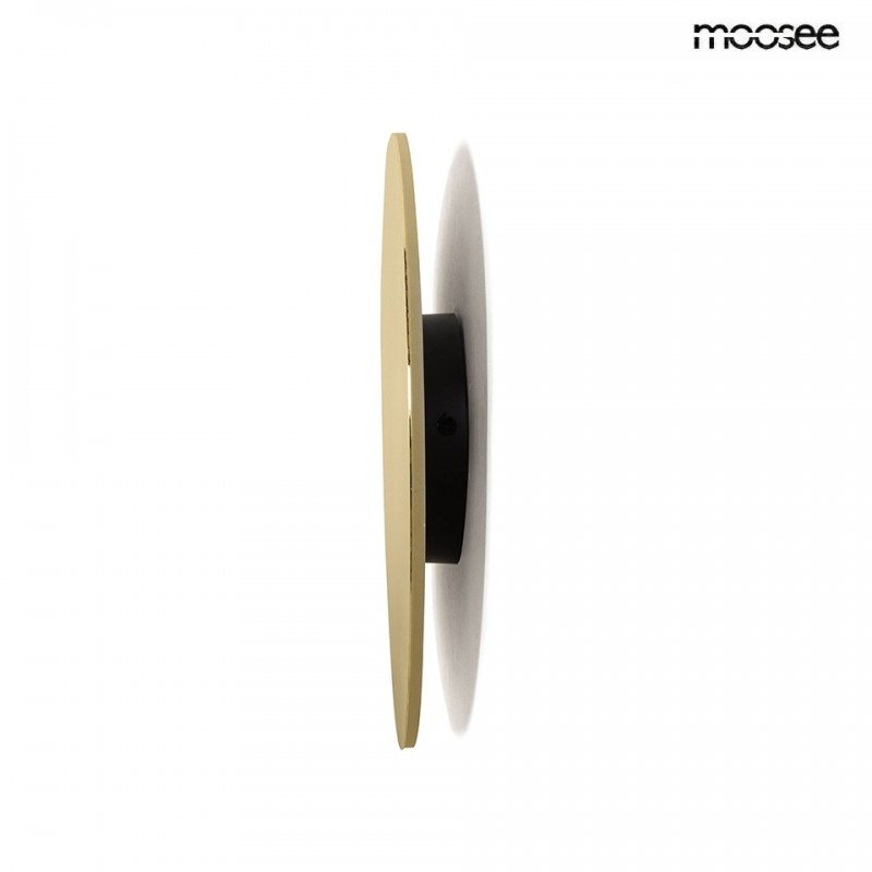 Moosee Zestaw 2 Lamp Ściennych Shadow     Sun 25 Złoty