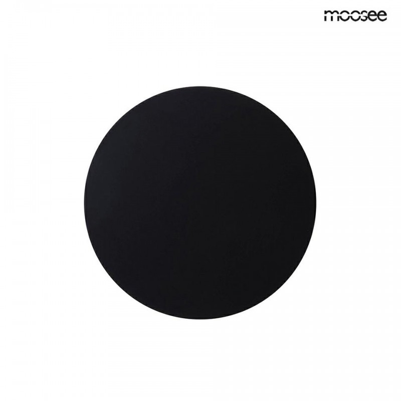 Moosee Zestaw 2 Lamp Ściennych Shadow     Sun 25 Czarny