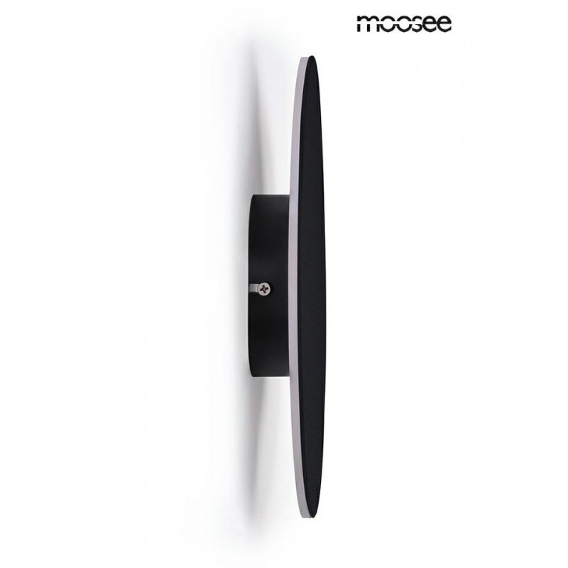 Moosee Zestaw 2 Lamp Ściennych Shadow     Sun 25 Czarny