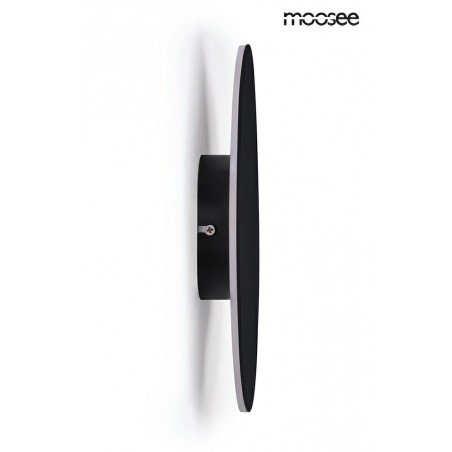 Moosee Zestaw 2 Lamp Ściennych Shadow     Sun 25 Czarny