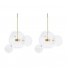 Moosee Zestaw 2 Lamp Wiszących Capri 4    Złoty