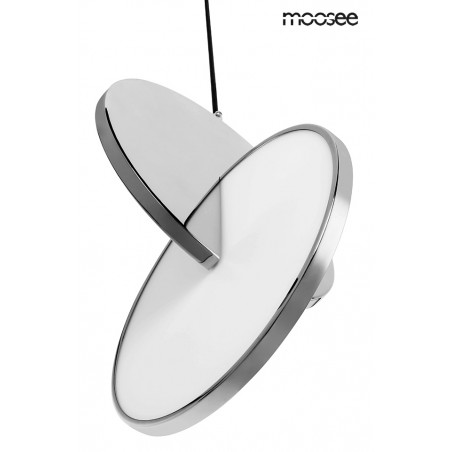 Moosee Zestaw 2 Lamp Wiszących Disco      Srebrny
