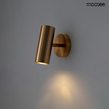Moosee Zestaw 2 Lamp Ściennch Spot Złoty