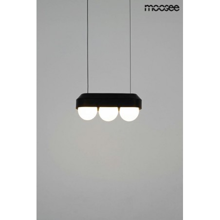 Moosee Zestaw 2 Lamp Wiszących Drops 3    Czarny