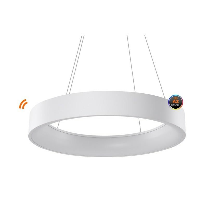 Azzardo Lampa Wisząca Solvent R 110 Cct   Smart Z Pilotem Biała