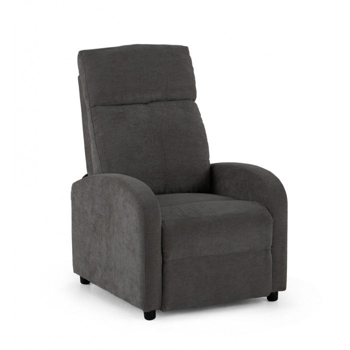 Fotel Relax Premium Ciemny Szary