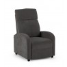 Fotel Relax Premium Ciemny Szary
