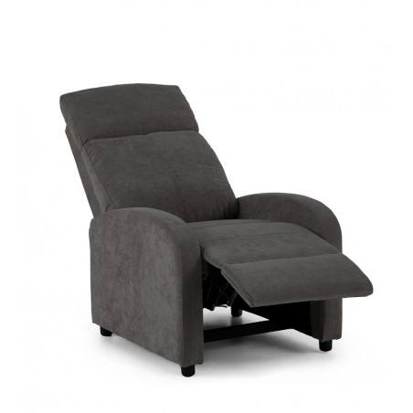 Fotel Relax Premium Ciemny Szary