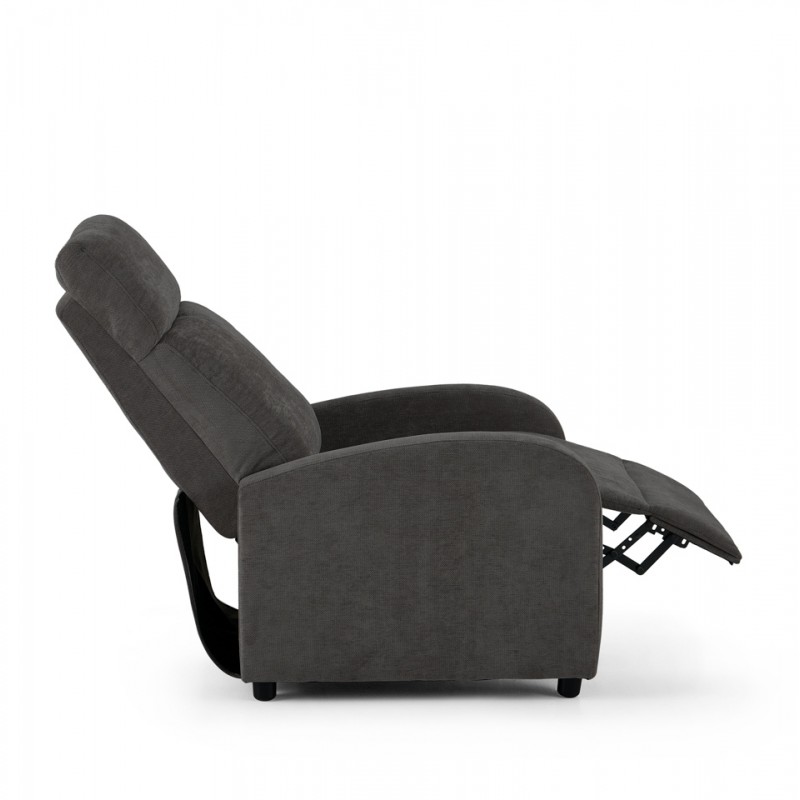 Fotel Relax Premium Ciemny Szary