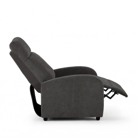 Fotel Relax Premium Ciemny Szary