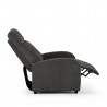 Fotel Relax Premium Ciemny Szary