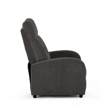 Fotel Relax Premium Ciemny Szary