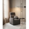 Fotel Relax Premium Ciemny Szary
