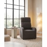 Fotel Relax Premium Ciemny Szary