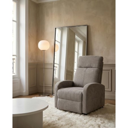 Fotel Relax Premium Jasny Szary