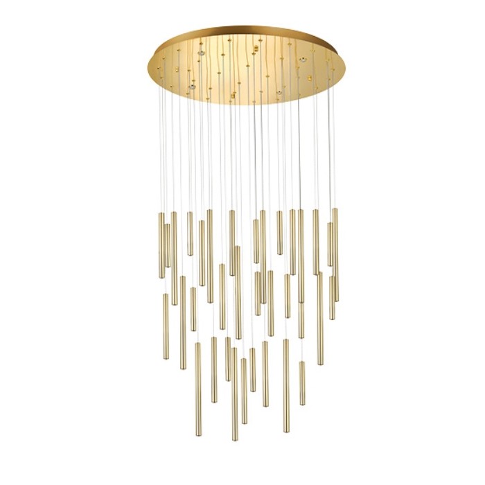 Azzardo Lampa Wisząca Ilios 36 3-Step     Dimm Złota