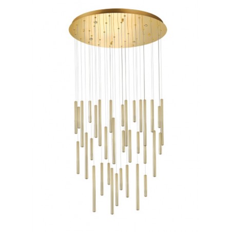 Azzardo Lampa Wisząca Ilios 36 3-Step     Dimm Złota
