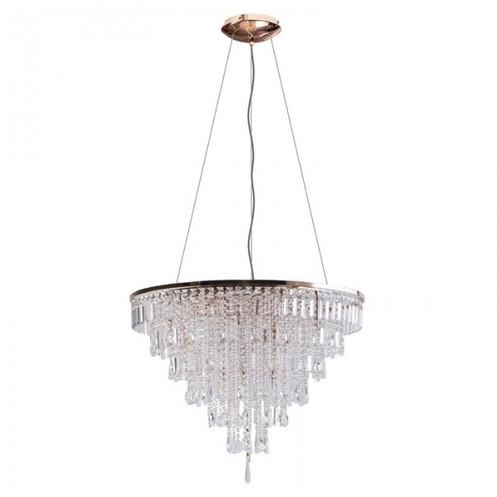 Azzardo Lampa Wisząca Kalabria Xl Złota