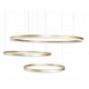 Azzardo Lampa Wisząca Halo 100+80+60 Go   Złota