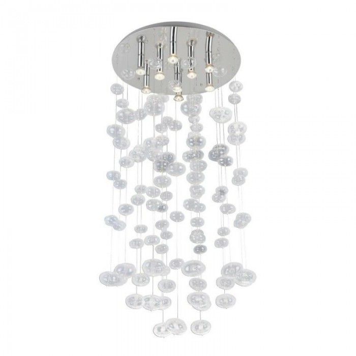 Azzardo Lampa Wisząca Luvia 125 Xl        Transparentna