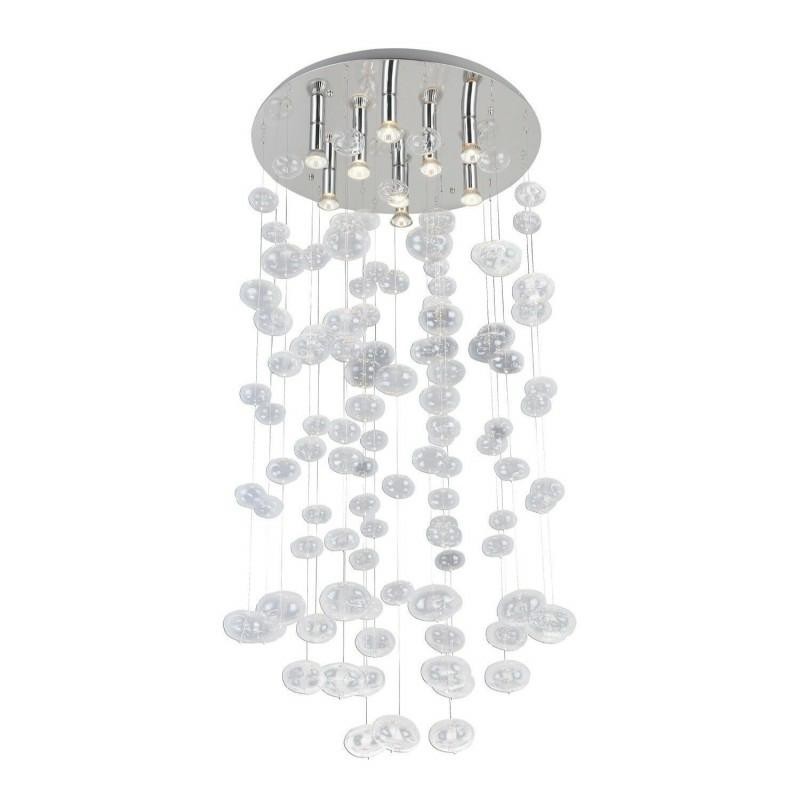 Azzardo Lampa Wisząca Luvia 125 Xl        Transparentna