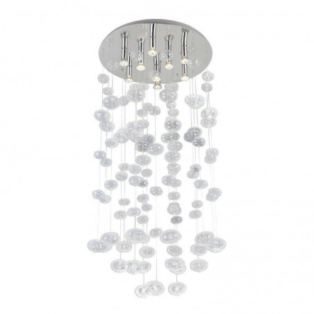 Azzardo Lampa Wisząca Luvia 125 Xl        Transparentna