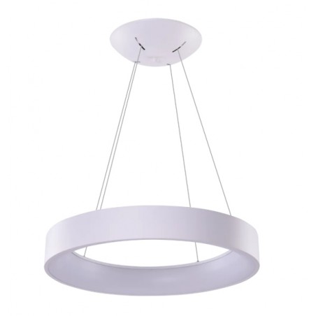 Azzardo Lampa Wisząca Solvent R 80 Cct    Smart Z Pilotem Biała