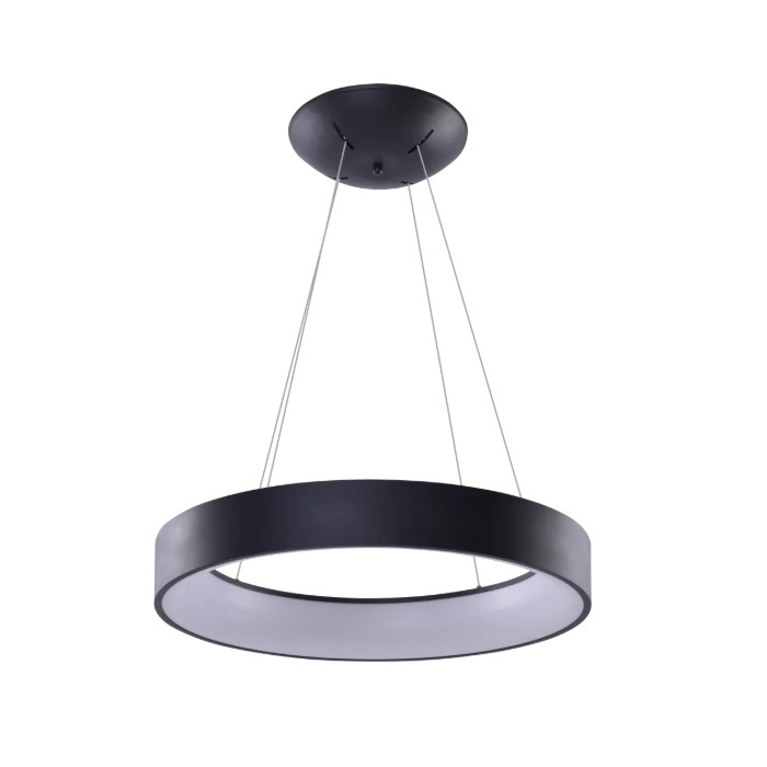 Azzardo Lampa Wisząca Solvent R 80 Cct    Smart Z Pilotem Czarna