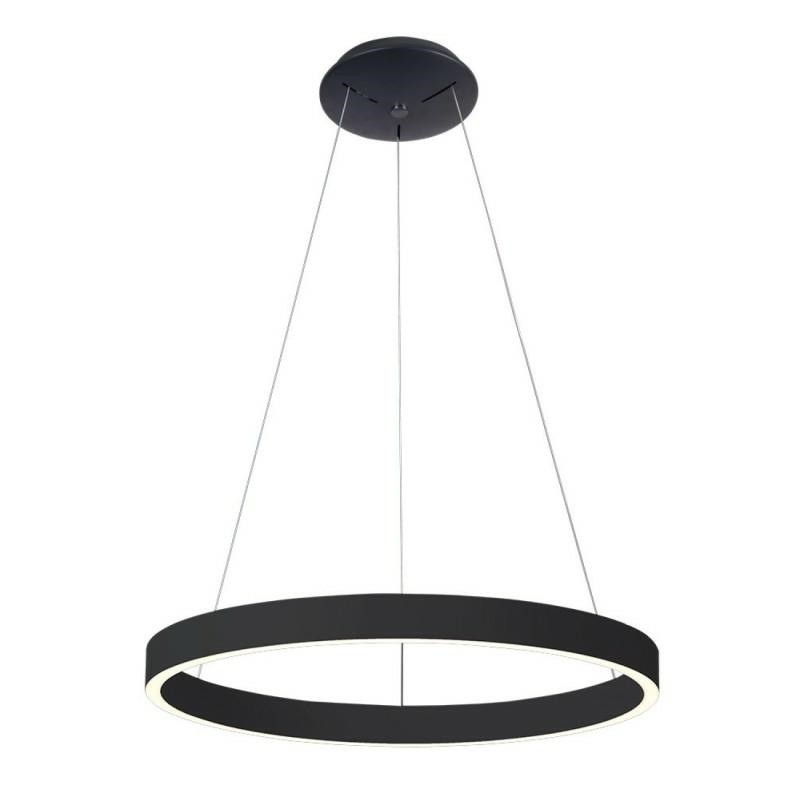 Azzardo Lampa Wisząca Andrea 120 3000K    Dimm (20W+80W) Czarna