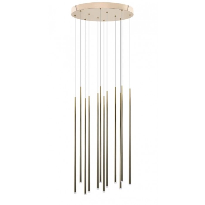 Azzardo Lampa Wisząca Louise 12 Zlota