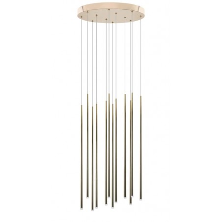 Azzardo Lampa Wisząca Louise 12 Zlota