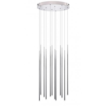 Azzardo Lampa Wisząca Louise 12           Chromowana