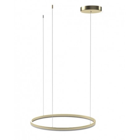 Azzardo Lampa Wisząca Halo 120 Cct Dimm   Z Pilotem Złota
