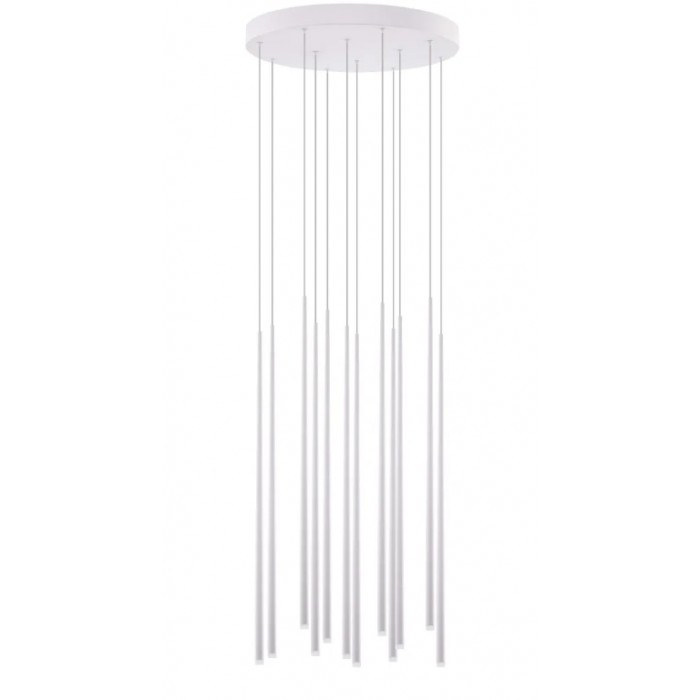 Azzardo Lampa Wisząca Louise 12 Biała