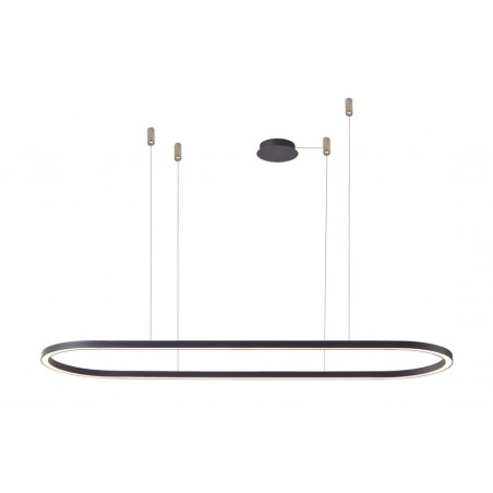 Azzardo Lampa Wisząca Elena 150 Dimm      Czarna