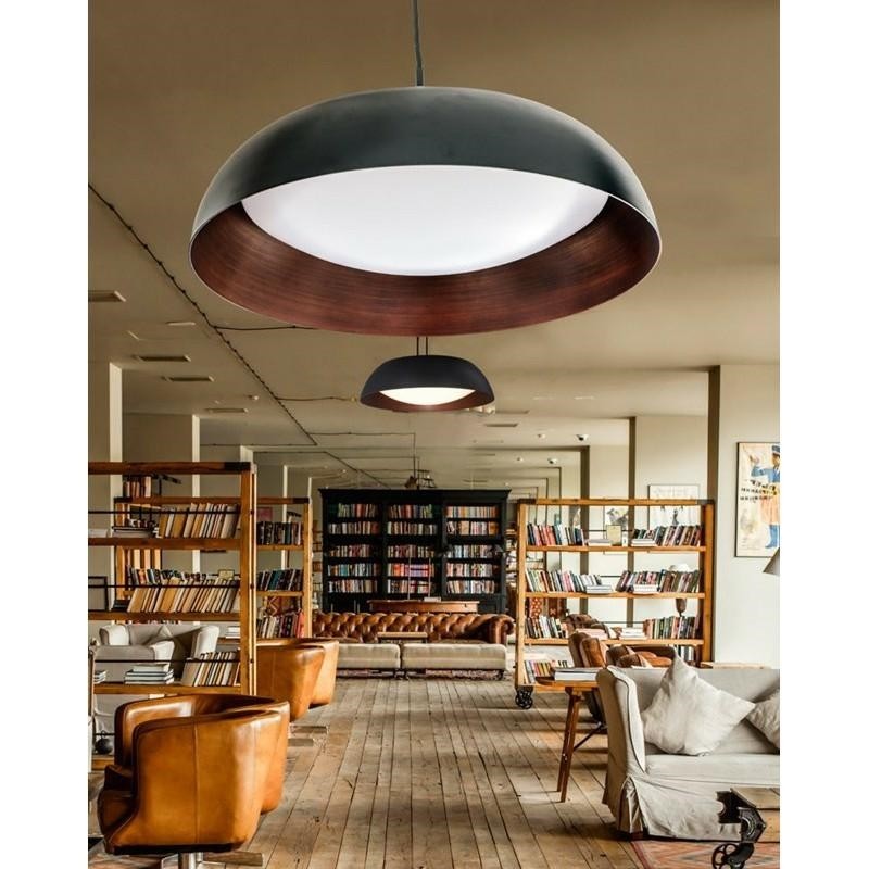 Azzardo Lampa Wisząca Lenox 60 Czarna