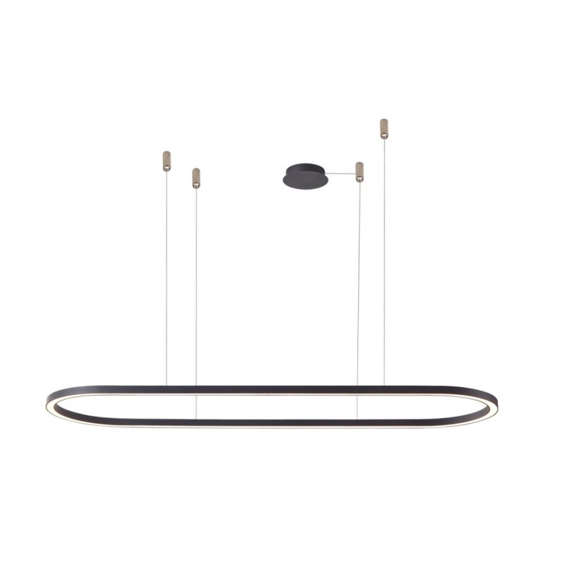 Azzardo Lampa Wisząca Elena 120 Dimm      Czarna