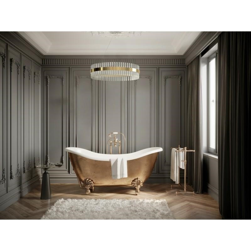Azzardo Lampa Wisząca Francesca 60 Złota