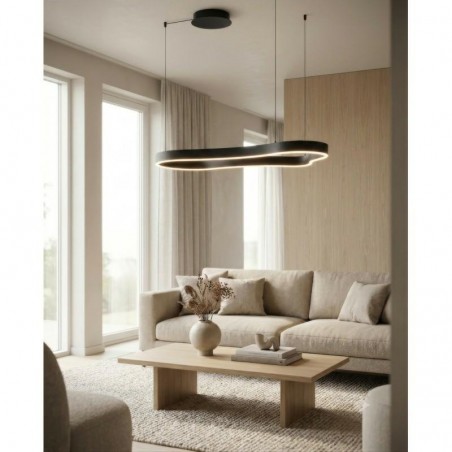 Azzardo Lampa Wisząca Mirabella 90 3000K  Dimm Czarna