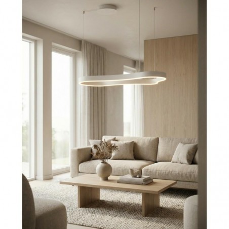 Azzardo Lampa Wisząca Mirabella 90 3000K  Dimm Biała