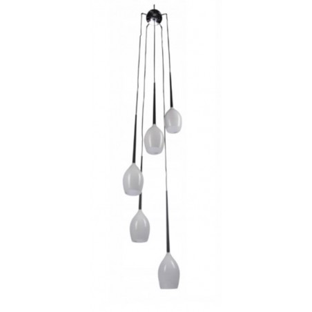 Azzardo Lampa Wisząca Izza 5 Biała