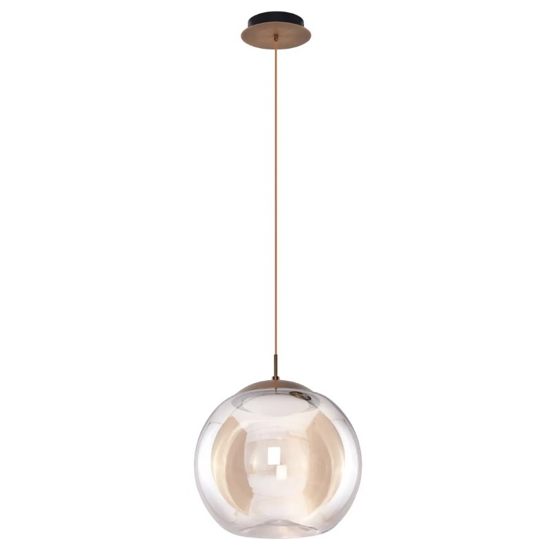 Azzardo Lampa Wisząca Helena A Mosiądz