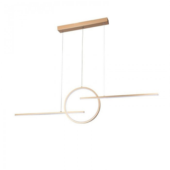 Azzardo Lampa Wisząca Lauren 3-Step Dimm  Złota