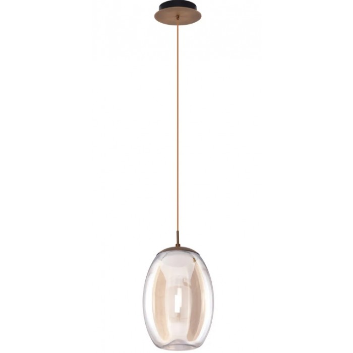 Azzardo Lampa Wisząca Helena B Mosiądz