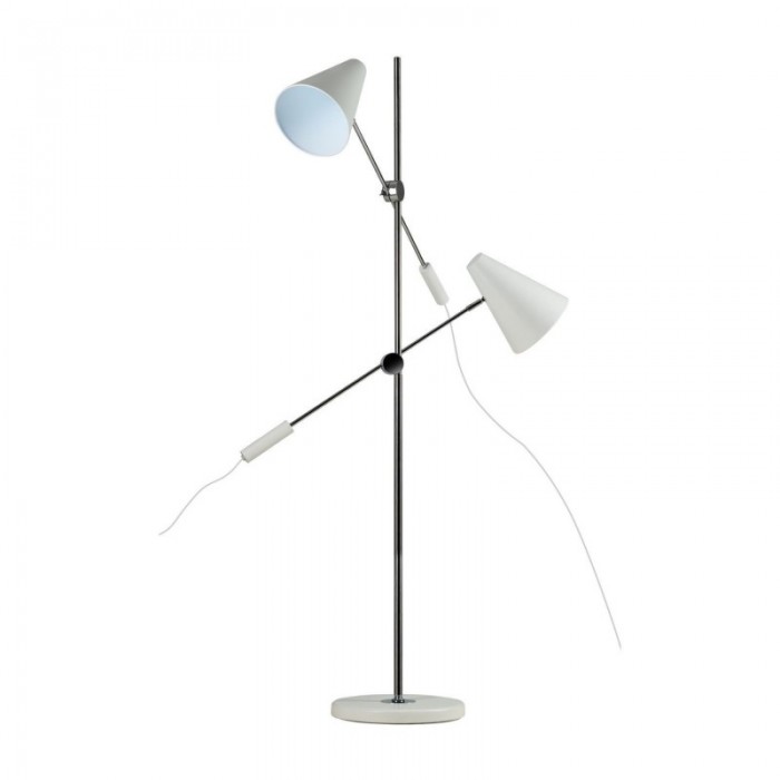 Azzardo Lampa Podłogowa Kaja Biała