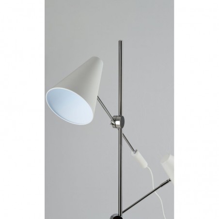 Azzardo Lampa Podłogowa Kaja Biała